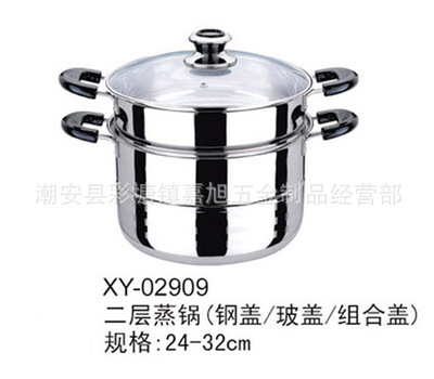 不銹鋼雙層蒸鍋 現(xiàn)代廚房的多功能高效之選